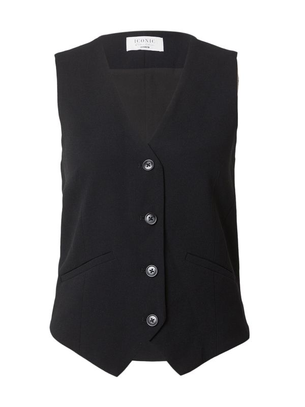 ABOUT YOU x Iconic by Tatiana Kucharova ABOUT YOU x Iconic by Tatiana Kucharova Prsluk od odijela  crna