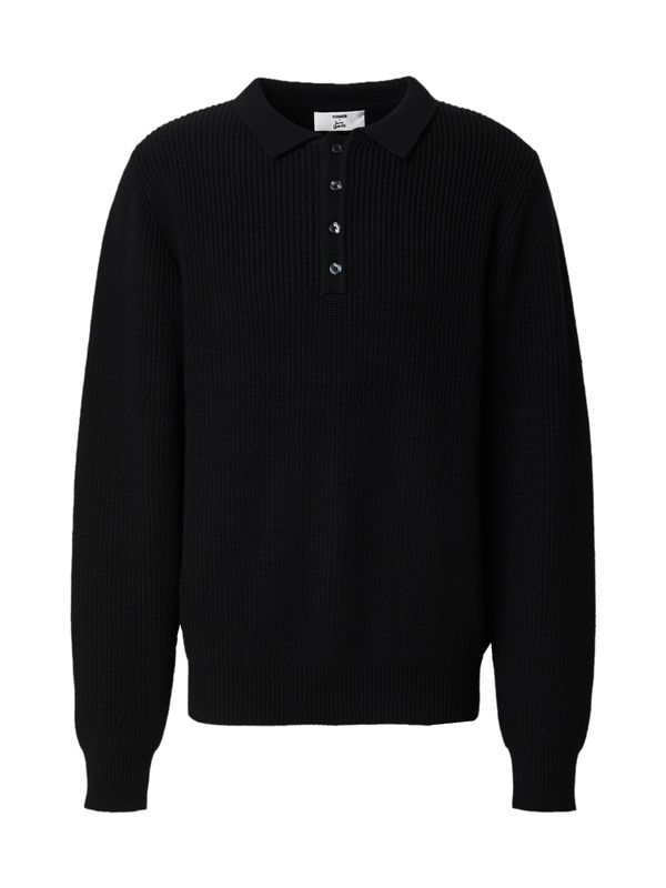 ABOUT YOU x Jaime Lorente ABOUT YOU x Jaime Lorente Pulover 'Dominic'  crna