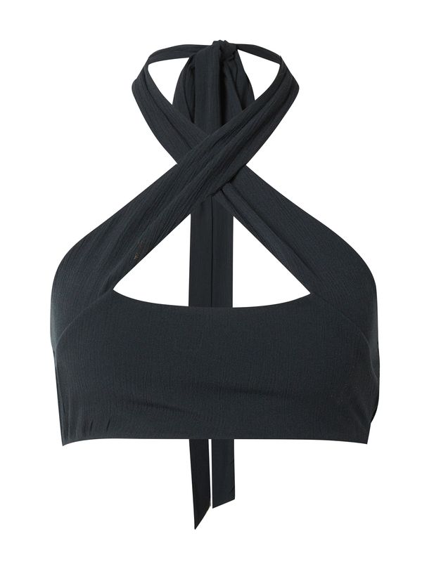 ABOUT YOU x Kamila Šikl ABOUT YOU x Kamila Šikl Top 'Eleonore'  tamo siva