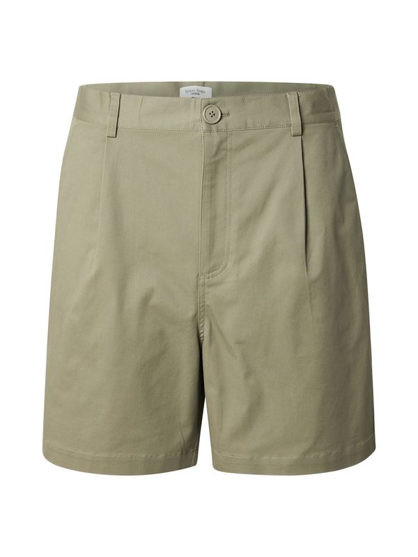 ABOUT YOU x Kevin Trapp ABOUT YOU x Kevin Trapp Hlače s naborima 'Ivan'  tamno bež