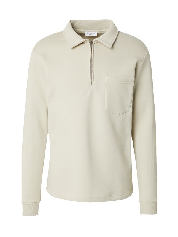 ABOUT YOU x Kevin Trapp ABOUT YOU x Kevin Trapp Sweater majica 'Yassin'  sivkasto bež