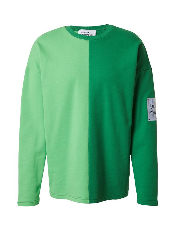 ABOUT YOU x Kingsley Coman ABOUT YOU x Kingsley Coman Sweater majica 'Kai'  zelena / svijetlozelena