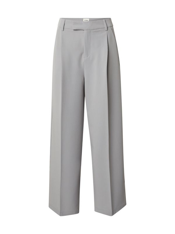 ABOUT YOU x Laura Giurcanu ABOUT YOU x Laura Giurcanu Hlače na crtu  kameno siva