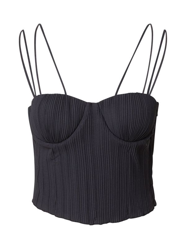 ABOUT YOU x Laura Giurcanu ABOUT YOU x Laura Giurcanu Korzet 'Lisa'  crna