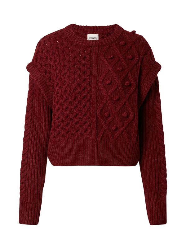 ABOUT YOU x Laura Giurcanu ABOUT YOU x Laura Giurcanu Pulover 'Melanie'  tamno crvena