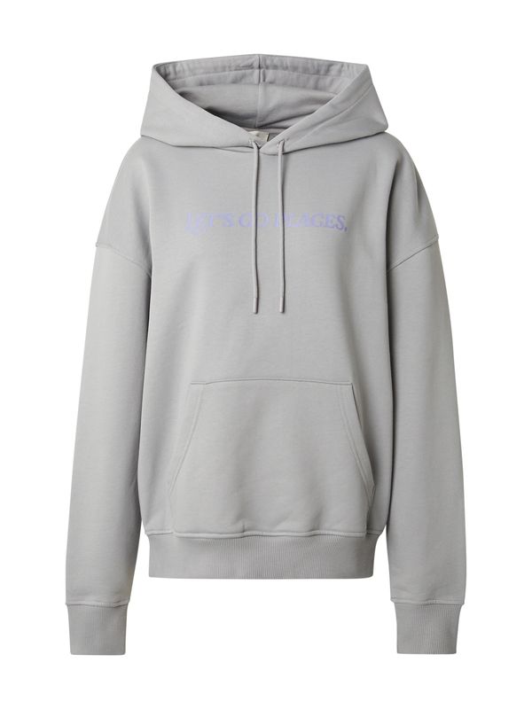 ABOUT YOU x Laura Giurcanu ABOUT YOU x Laura Giurcanu Sweater majica 'Hailey'  siva / svijetloljubičasta