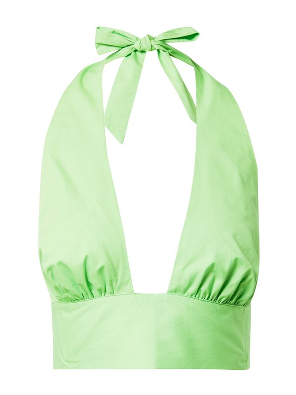 ABOUT YOU x Laura Giurcanu ABOUT YOU x Laura Giurcanu Top 'Feline'  svijetlozelena