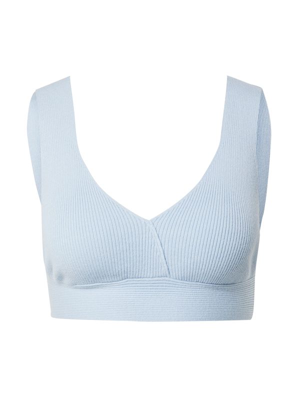 ABOUT YOU x Laura Giurcanu ABOUT YOU x Laura Giurcanu Top s naramenicama 'Janine'  svijetloplava