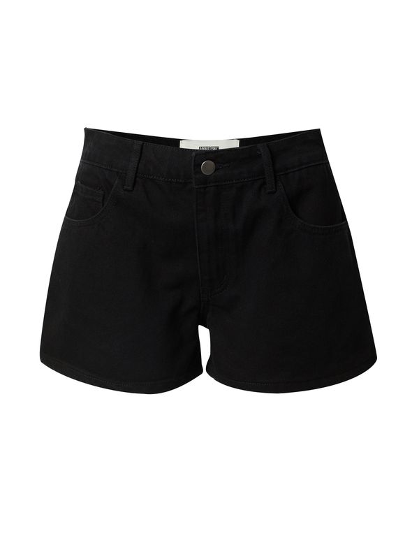 ABOUT YOU x Marie von Behrens ABOUT YOU x Marie von Behrens Hlače 'Melissa'  crna