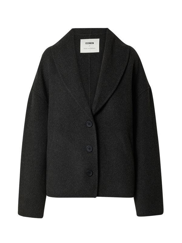 ABOUT YOU x Marie von Behrens ABOUT YOU x Marie von Behrens Prijelazna jakna 'Lill'  antracit siva / tamo siva