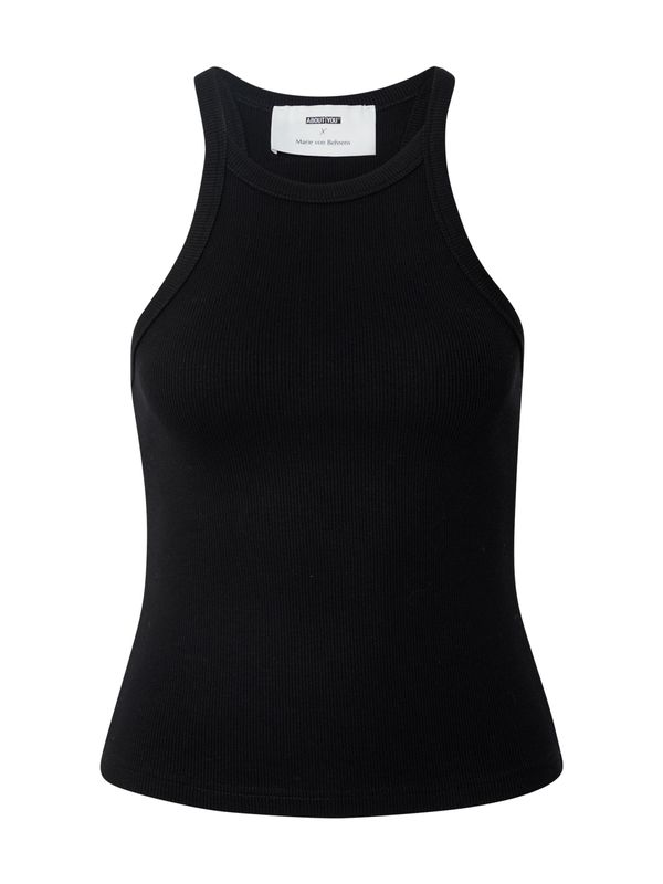ABOUT YOU x Marie von Behrens ABOUT YOU x Marie von Behrens Top 'Blanca'  crna