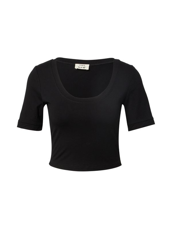 ABOUT YOU x MOGLI ABOUT YOU x MOGLI Majica 'Flora'  crna