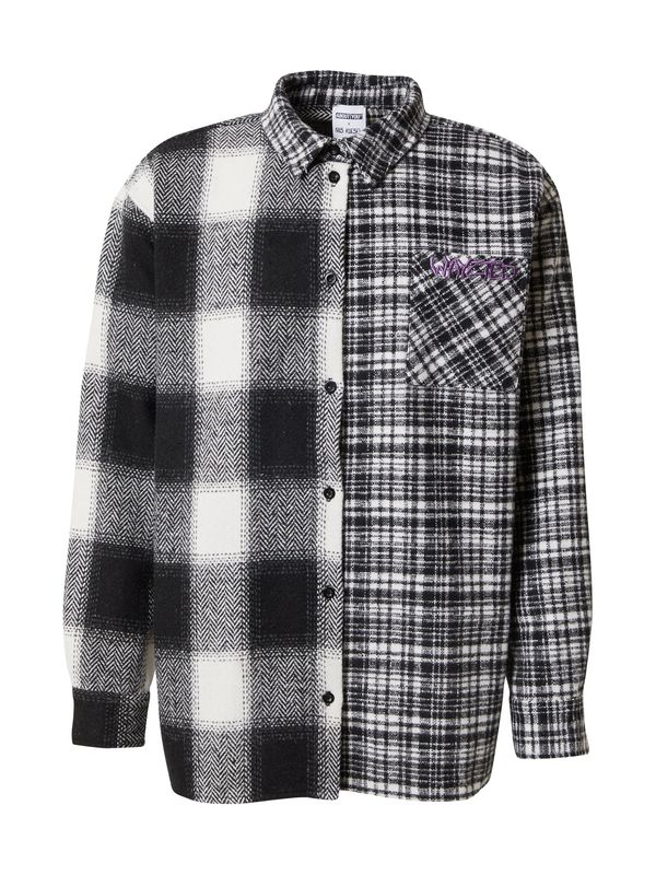 About You x Nils Kuesel About You x Nils Kuesel Košulja 'Laurin'  crna / bijela