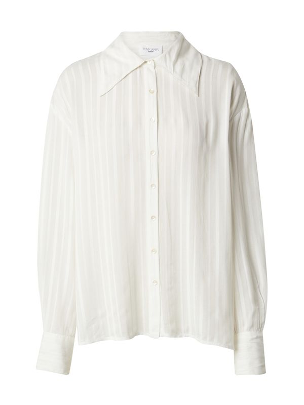 ABOUT YOU x Toni Garrn ABOUT YOU x Toni Garrn Bluza 'Drew'  prljavo bijela / bijela