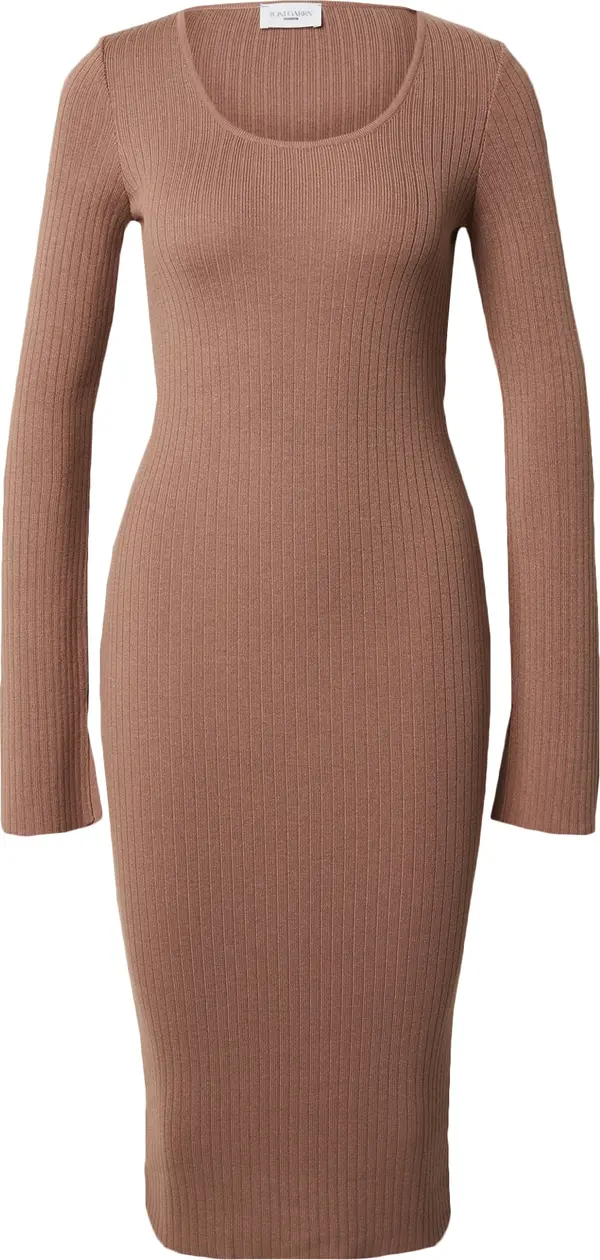 ABOUT YOU x Toni Garrn ABOUT YOU x Toni Garrn Pletena haljina 'Hailey'  taupe siva