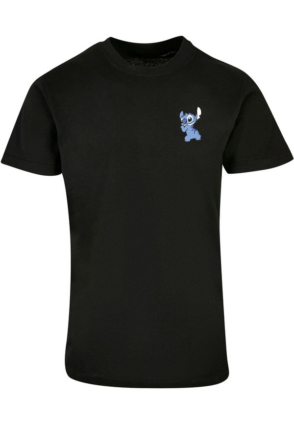 ABSOLUTE CULT ABSOLUTE CULT Majica 'Lilo And Stitch'  svijetloplava / crna / bijela