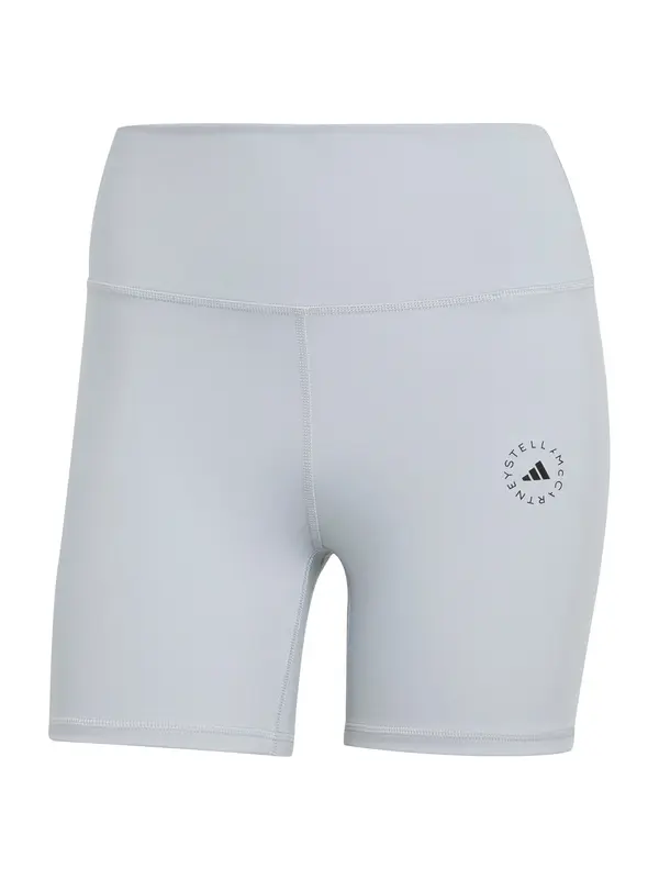 ADIDAS BY STELLA MCCARTNEY ADIDAS BY STELLA MCCARTNEY Sportske hlače 'Short Yoga'  svijetlosiva / crna