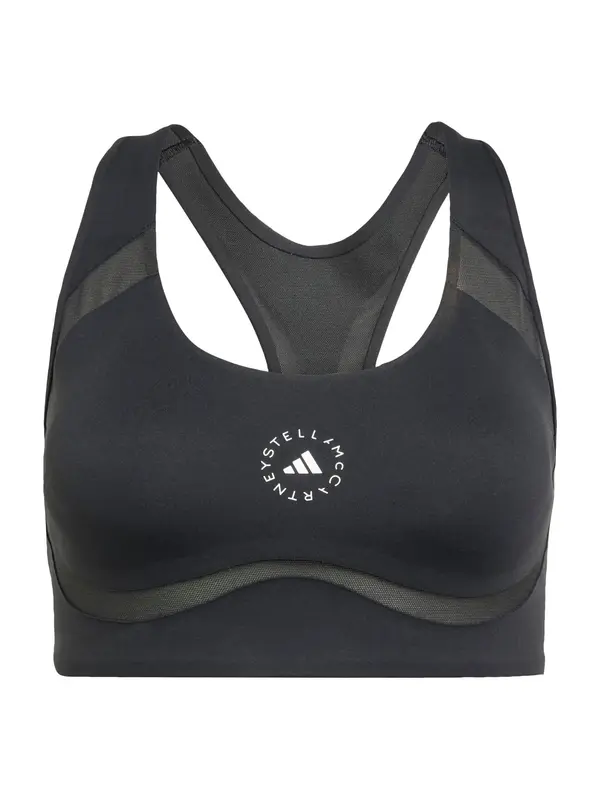 ADIDAS BY STELLA MCCARTNEY ADIDAS BY STELLA MCCARTNEY Sportski grudnjak 'Power Impact'  crna / bijela