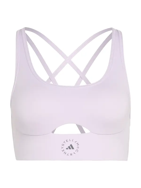 ADIDAS BY STELLA MCCARTNEY ADIDAS BY STELLA MCCARTNEY Sportski grudnjak  siva / pastelno ljubičasta