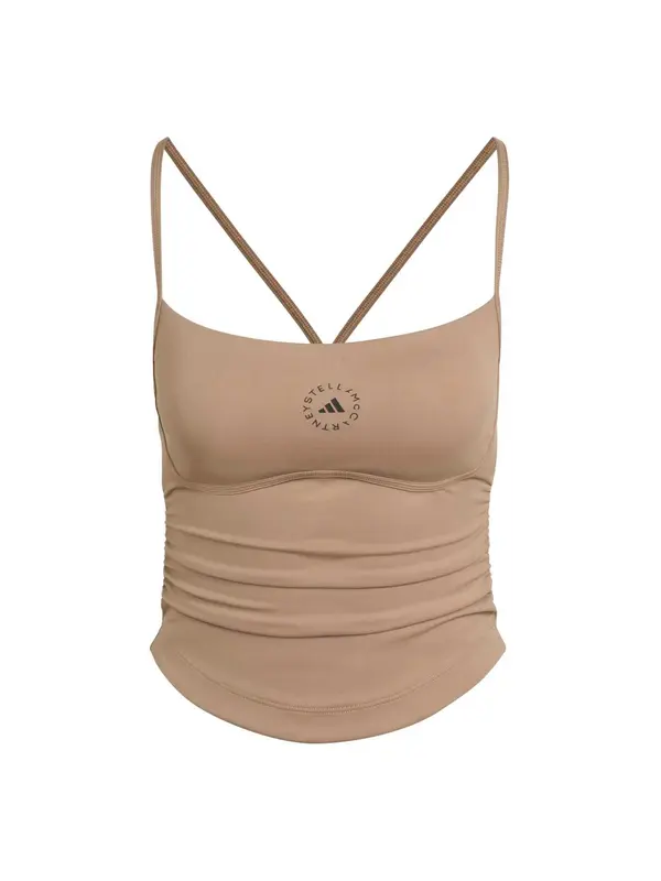 ADIDAS BY STELLA MCCARTNEY ADIDAS BY STELLA MCCARTNEY Sportski top  cappuccino / crna