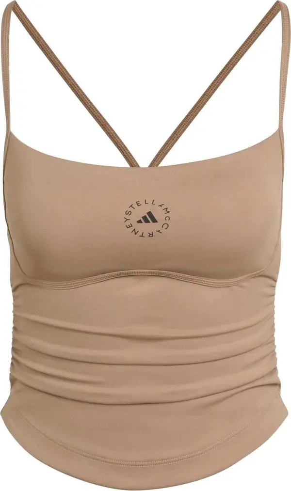ADIDAS BY STELLA MCCARTNEY ADIDAS BY STELLA MCCARTNEY Sportski top  cappuccino / crna