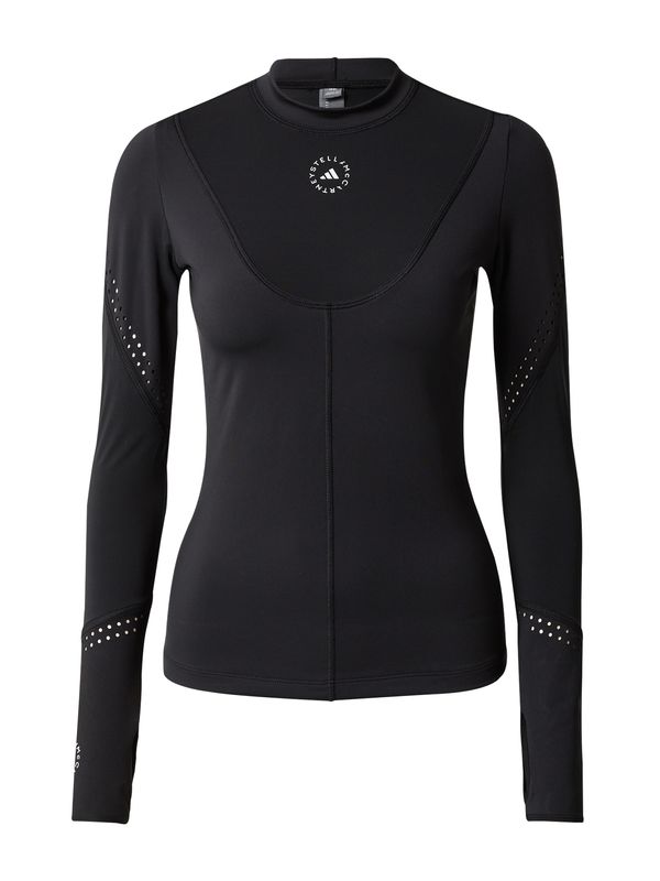 ADIDAS BY STELLA MCCARTNEY ADIDAS BY STELLA MCCARTNEY Tehnička sportska majica 'Truepurpose'  crna / bijela