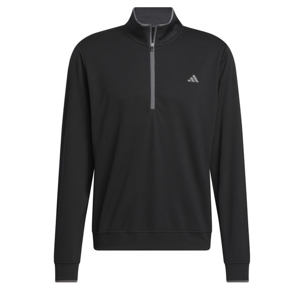 Adidas ADIDAS GOLF Sportska sweater majica  siva / crna