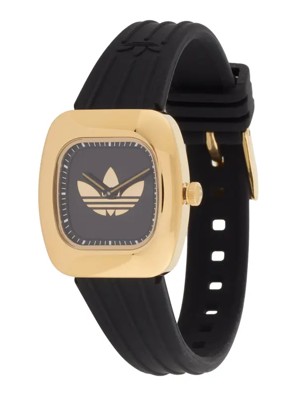 ADIDAS ORIGINALS ADIDAS ORIGINALS Analogni sat 'Retro Wave One'  zlatna / crna