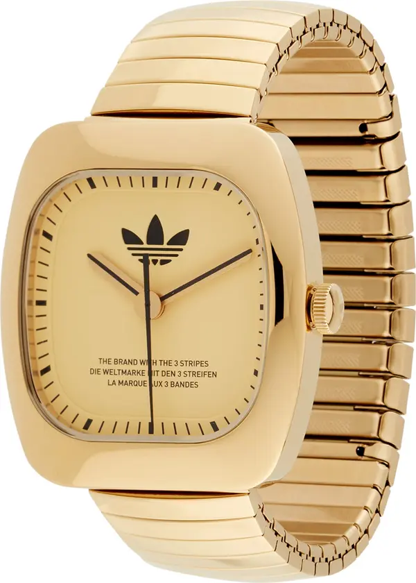 ADIDAS ORIGINALS ADIDAS ORIGINALS Analogni sat  zlatna / crna