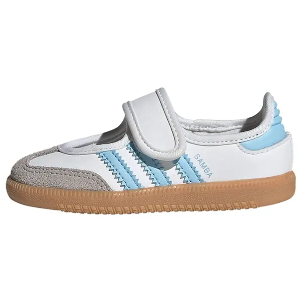 ADIDAS ORIGINALS ADIDAS ORIGINALS Balerinke 'Samba'  nebesko plava / boja blata / bijela
