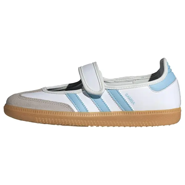 ADIDAS ORIGINALS ADIDAS ORIGINALS Balerinke 'Samba'  tamno bež / svijetloplava / bijela
