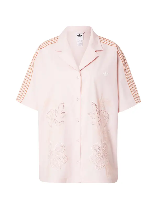ADIDAS ORIGINALS ADIDAS ORIGINALS Bluza 'RESORT'  narančasta / pastelno roza / bijela
