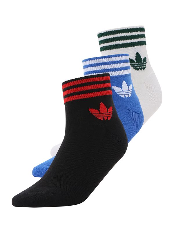 ADIDAS ORIGINALS ADIDAS ORIGINALS Čarape 'Island Club'  plava / kraljevski zelena / crna / bijela