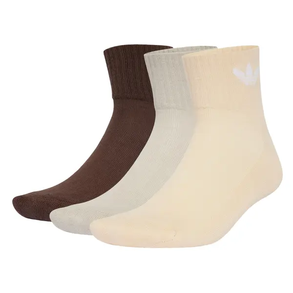 ADIDAS ORIGINALS ADIDAS ORIGINALS Čarape 'Mid Ankle 6 Pairs'  bež / pijesak / tamno smeđa / bijela