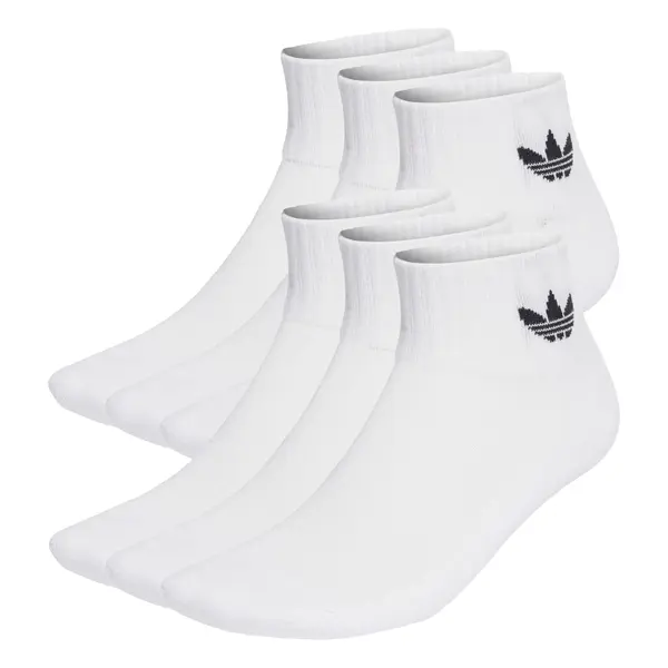 ADIDAS ORIGINALS ADIDAS ORIGINALS Čarape 'Mid Ankle 6 Pairs'  crna / bijela