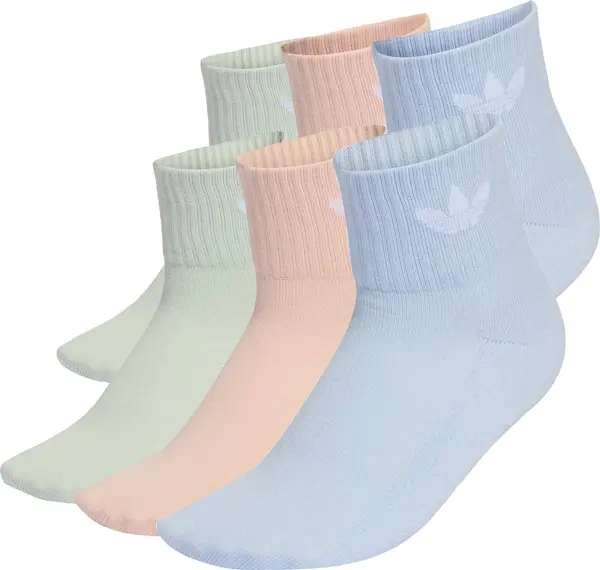 ADIDAS ORIGINALS ADIDAS ORIGINALS Čarape 'Mid Ankle 6 Pairs'  pastelno plava / menta / roza