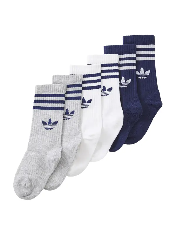 ADIDAS ORIGINALS ADIDAS ORIGINALS Čarape  mornarsko plava / siva melange / bijela
