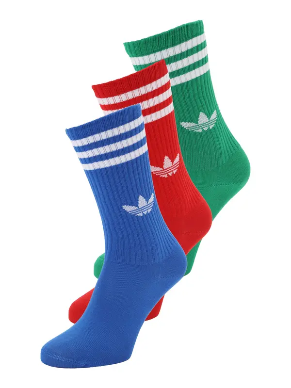 ADIDAS ORIGINALS ADIDAS ORIGINALS Čarape  mornarsko plava / svijetlozelena / svijetlo crvena / bijela