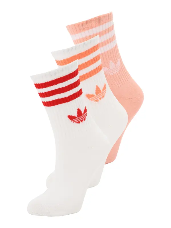 ADIDAS ORIGINALS ADIDAS ORIGINALS Čarape  narančasta / breskva / crvena / bijela