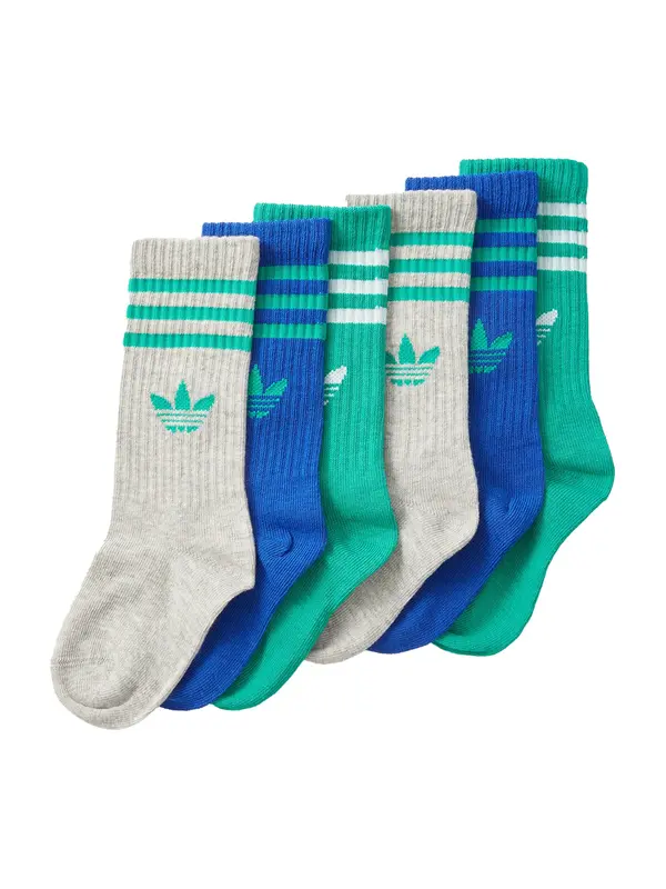 ADIDAS ORIGINALS ADIDAS ORIGINALS Čarape  plava / siva / zelena / bijela
