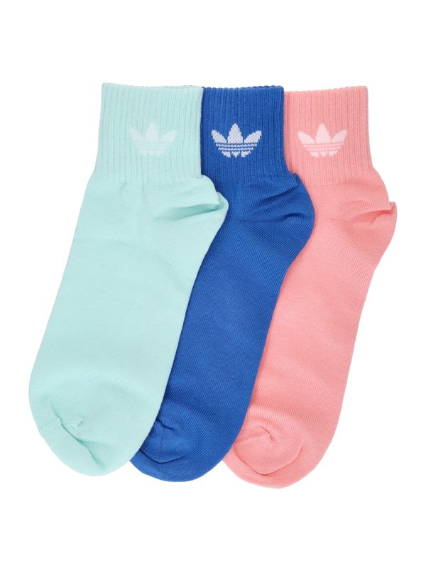 ADIDAS ORIGINALS ADIDAS ORIGINALS Čarape  plava / tirkiz / rosé / bijela