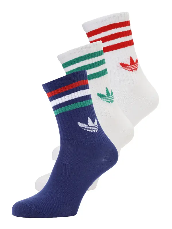 ADIDAS ORIGINALS ADIDAS ORIGINALS Čarape  plava / zelena / crvena / bijela