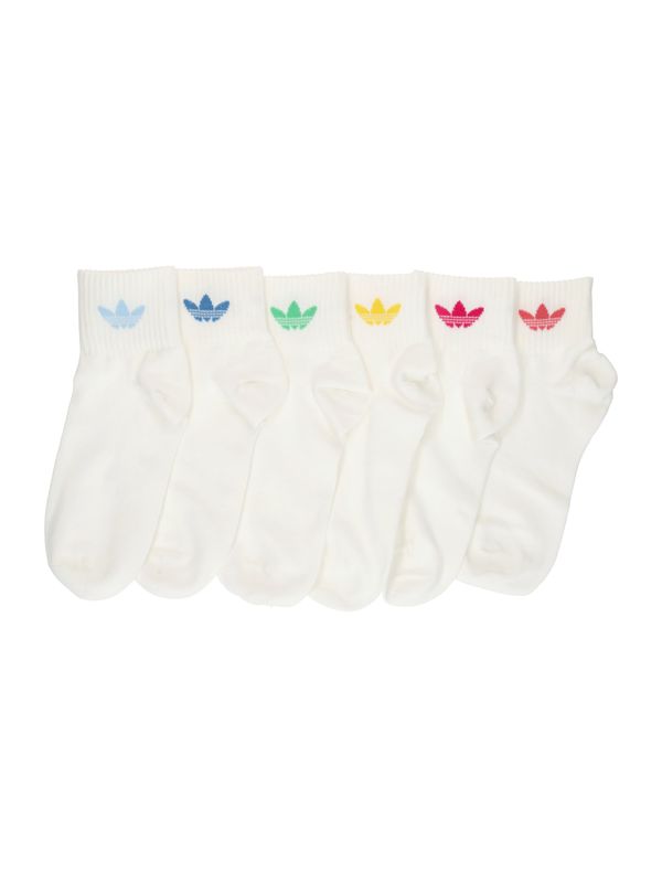 ADIDAS ORIGINALS ADIDAS ORIGINALS Čarape  plava / žuta / svijetlozelena / bijela