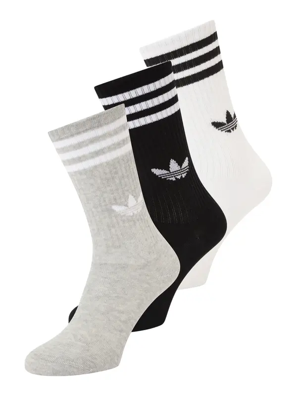 ADIDAS ORIGINALS ADIDAS ORIGINALS Čarape  siva / crna / bijela