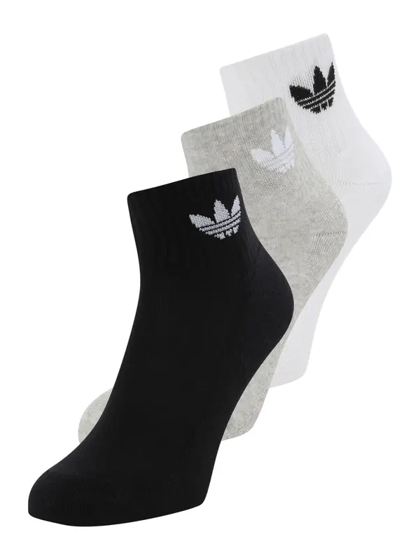 ADIDAS ORIGINALS ADIDAS ORIGINALS Čarape  siva melange / crna / bijela
