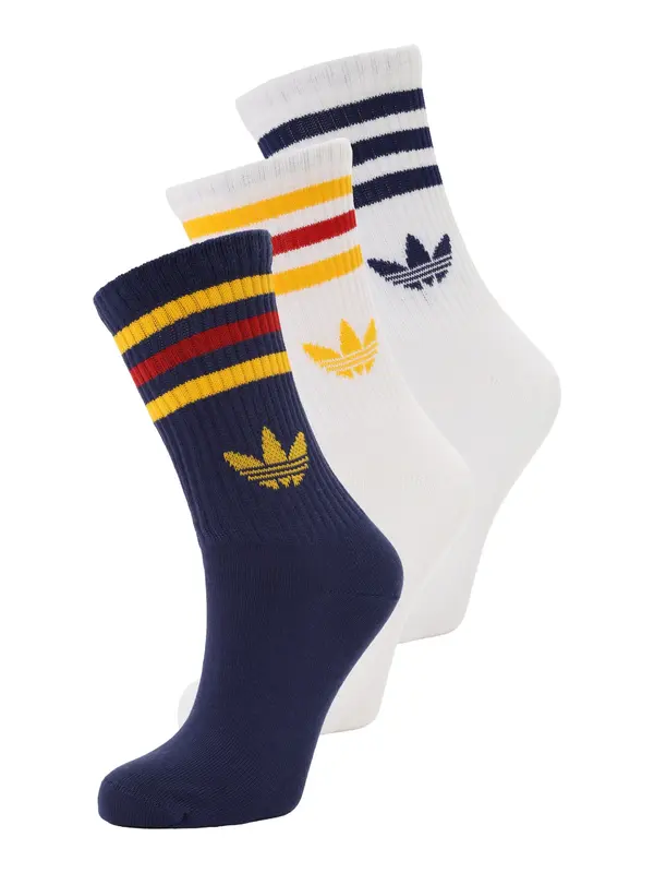 ADIDAS ORIGINALS ADIDAS ORIGINALS Čarape  tamno plava / žuta / crvena / bijela