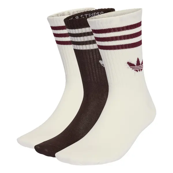 ADIDAS ORIGINALS ADIDAS ORIGINALS Čarape  tamno smeđa / boja vina / bijela
