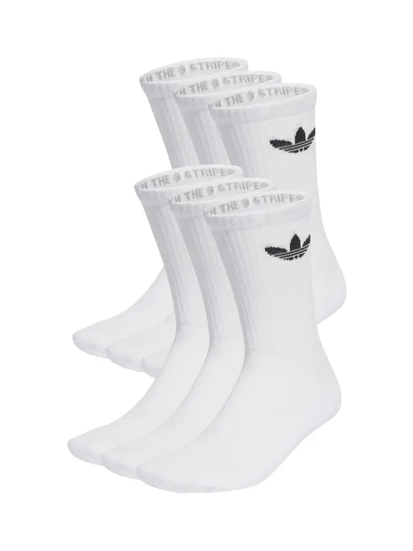 ADIDAS ORIGINALS ADIDAS ORIGINALS Čarape 'Trefoil'  crna / bijela