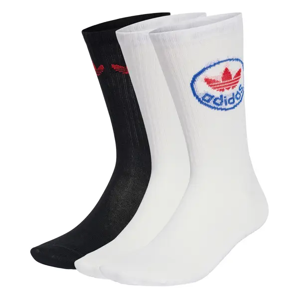 ADIDAS ORIGINALS ADIDAS ORIGINALS Čarape 'Trefoil'  plava / crvena / crna / bijela