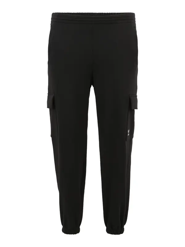 ADIDAS ORIGINALS ADIDAS ORIGINALS Cargo hlače 'Ess'  crna / bijela